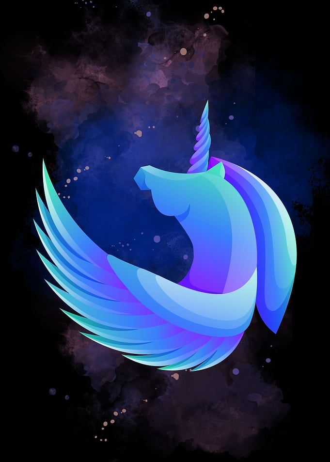 Unicorn Abstract