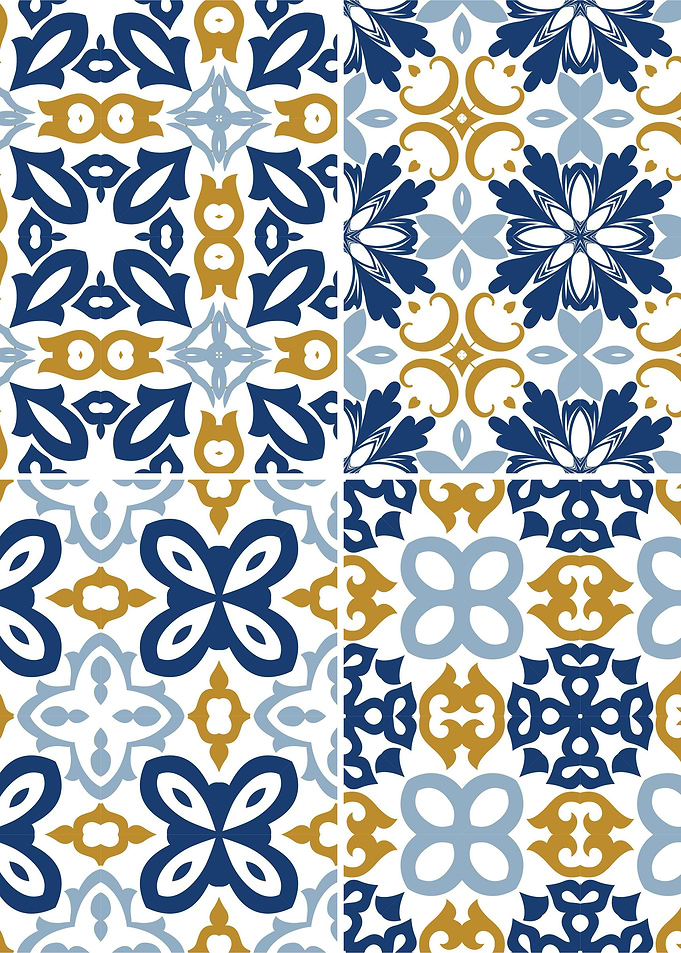 Mediterranean BlueTile 143