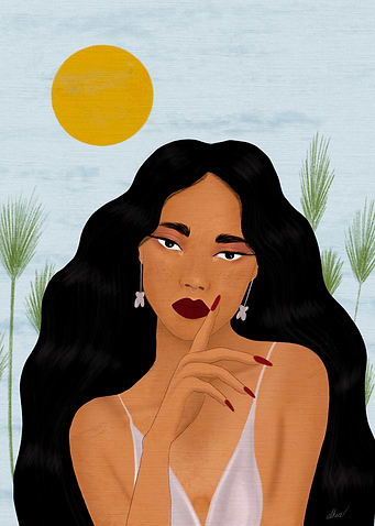 Hime Woman Portrait