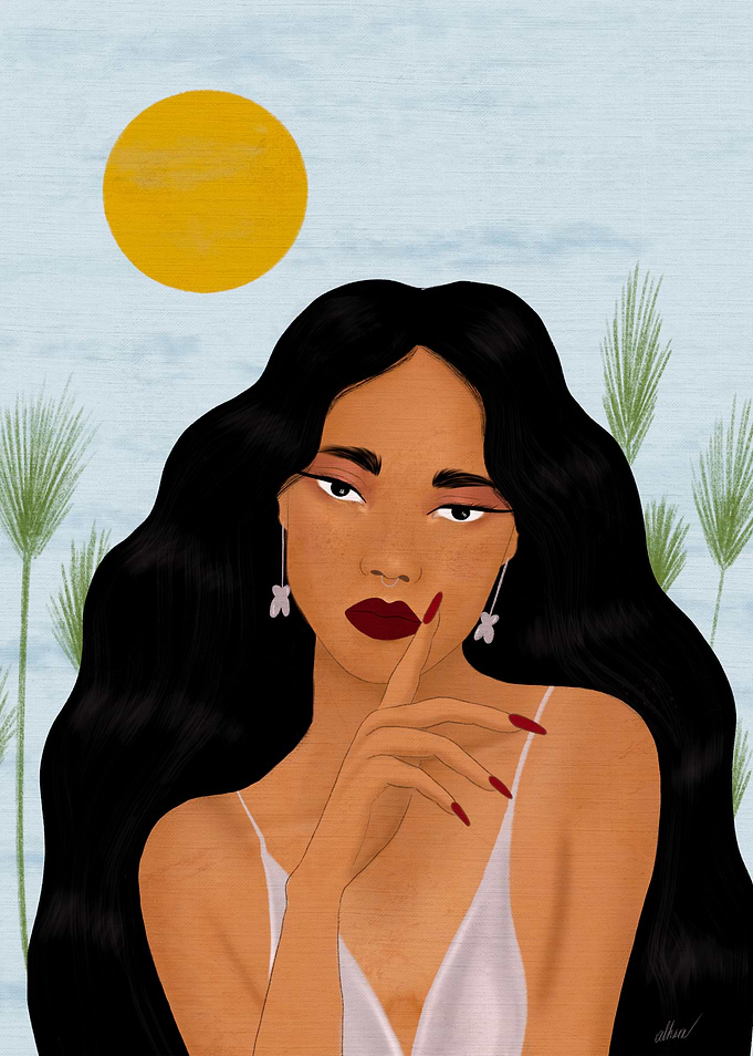 Hime Woman Portrait