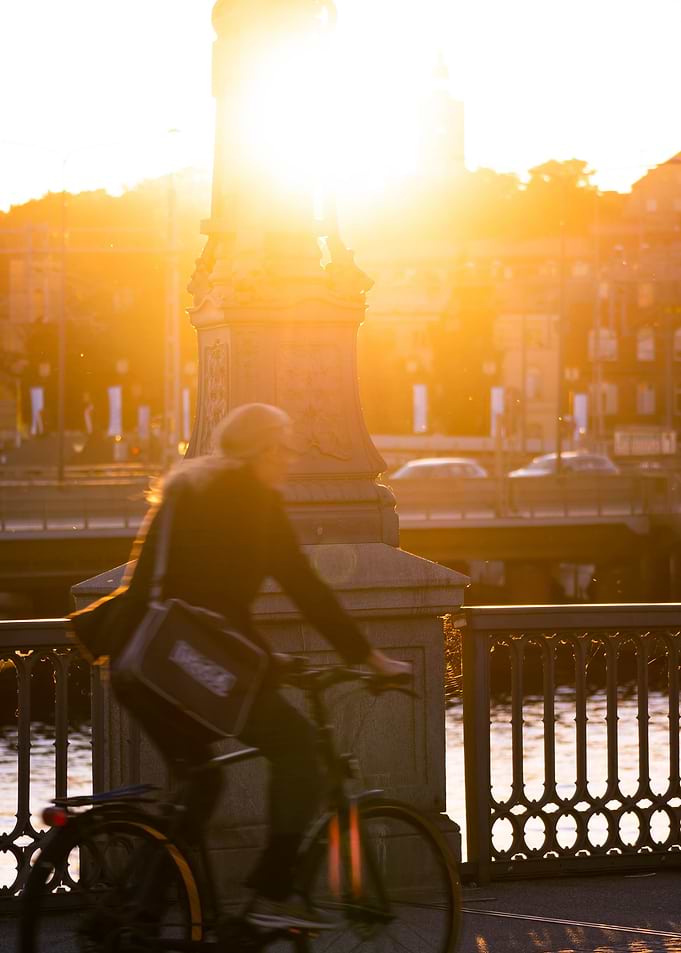 SUnset in Stockholm