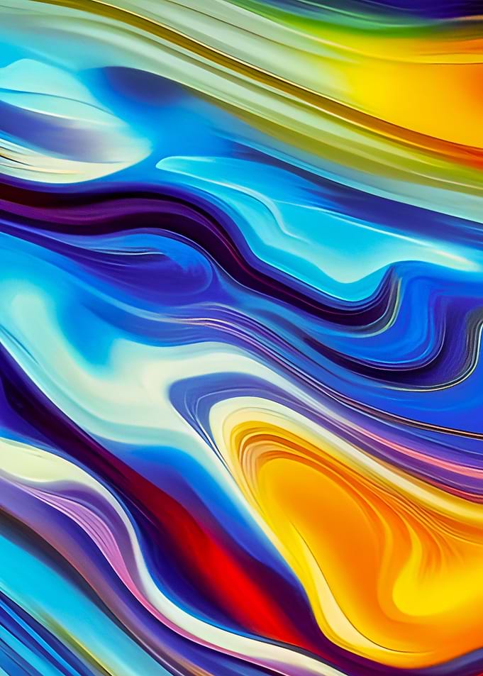 Abstract colourfull paint