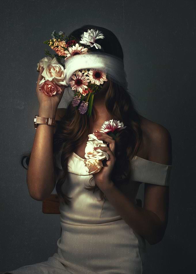 Floral Face