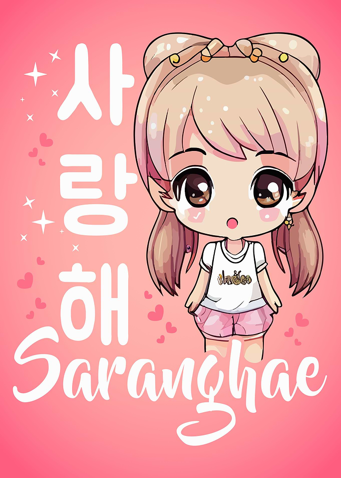 Pastel Pink Anime Girl