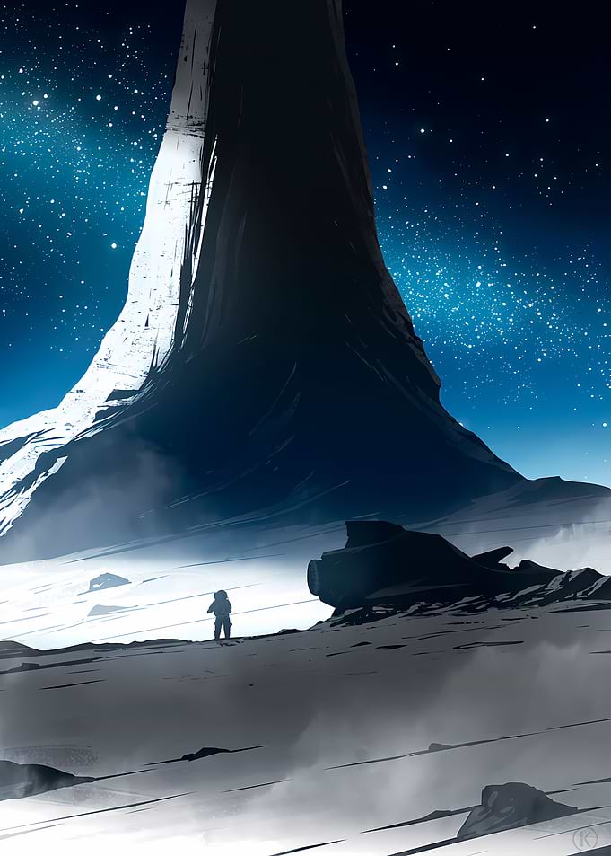 Astronaut Explore Planet