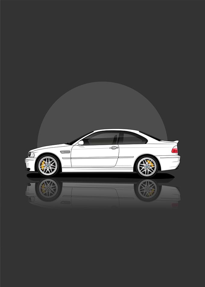 Art BMW M3 2005 white