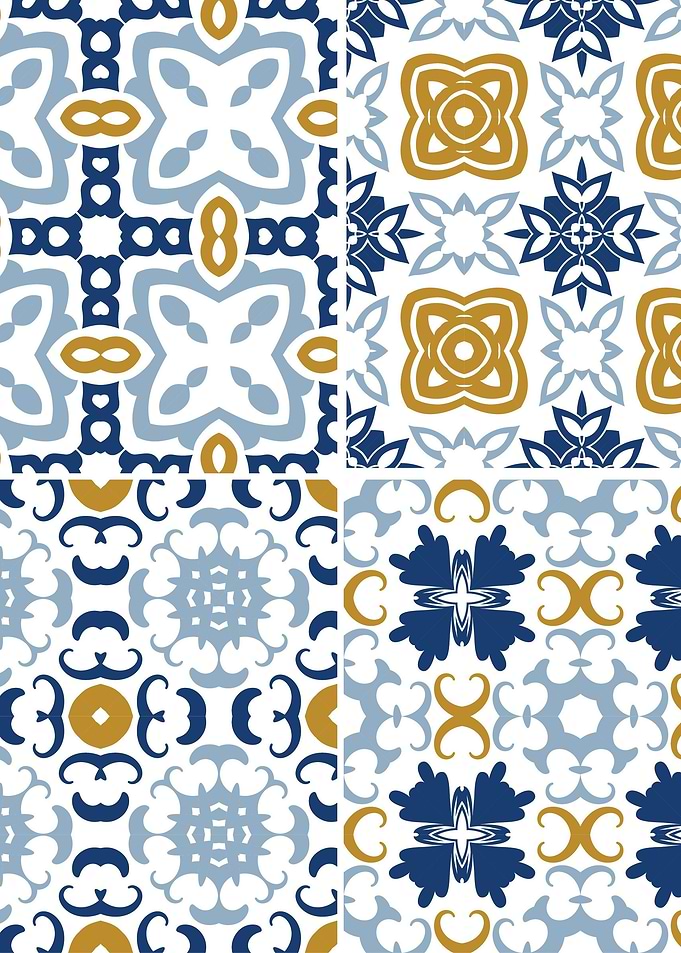 Mediterranean BlueTile 144