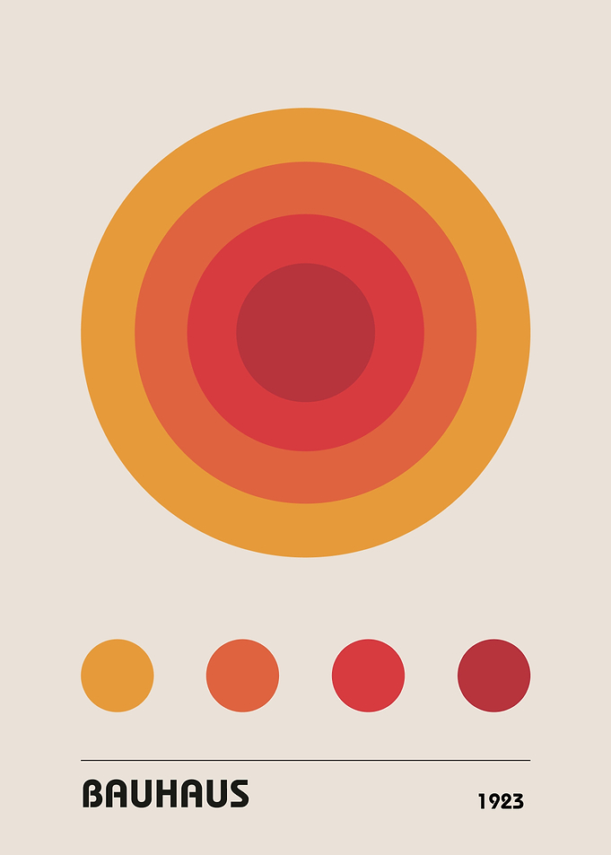 Bauhaus Art Poster