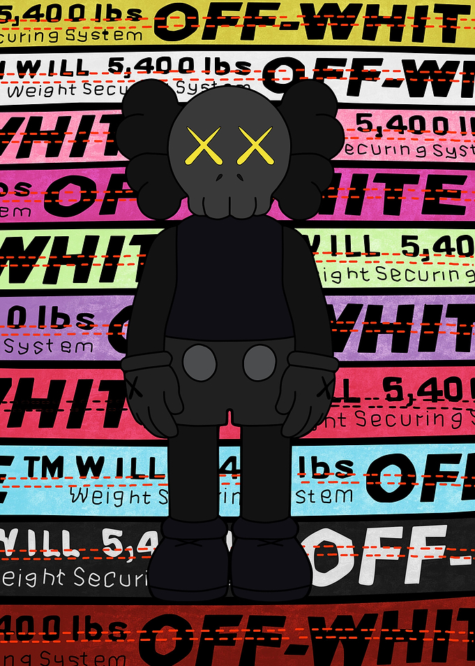 Show black kaws