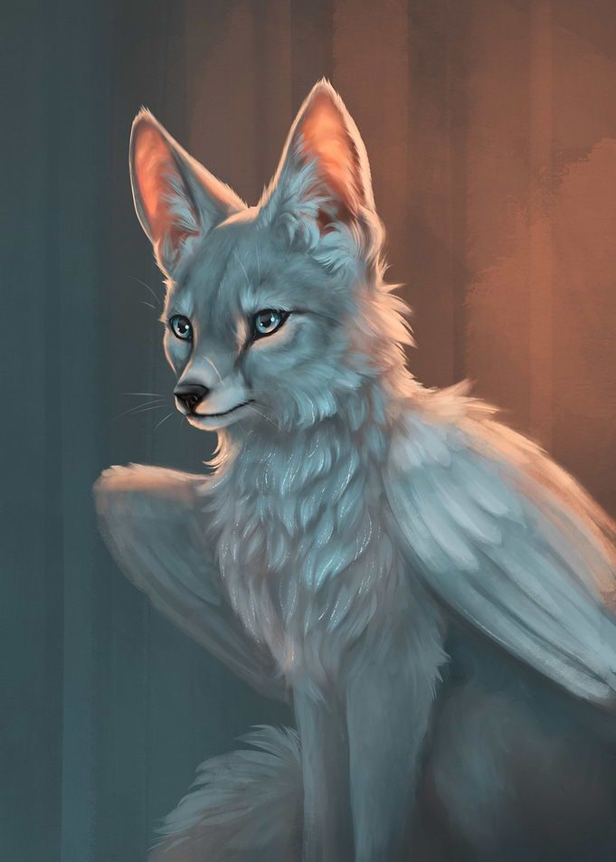Silver Angel Fox