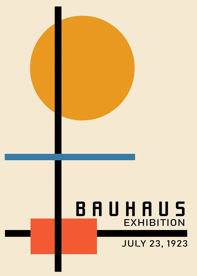 Bauhaus Art Poster