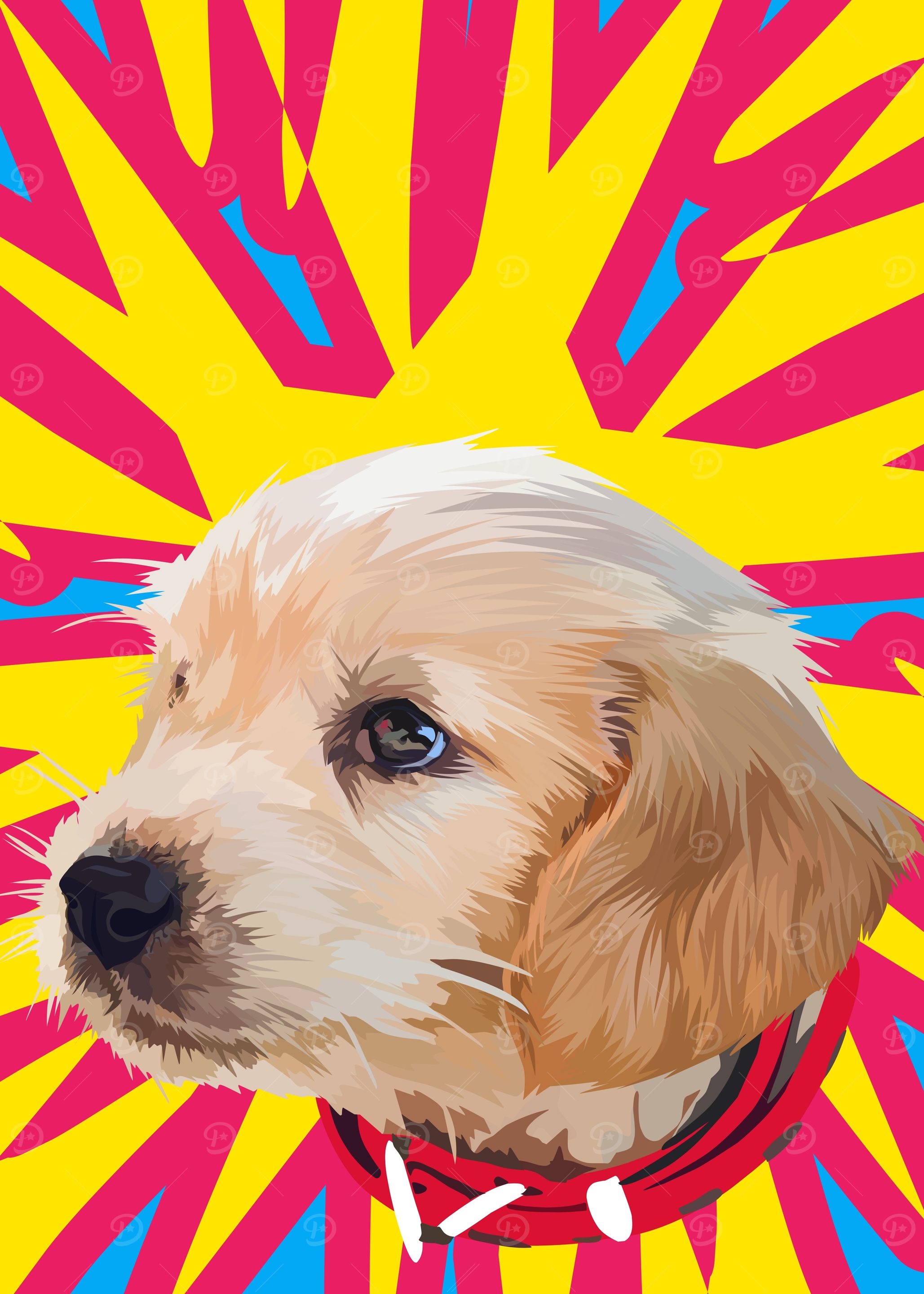 Golden retriever puppy