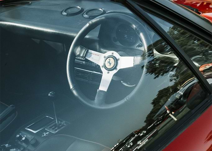 Vintage Ferrari Steering