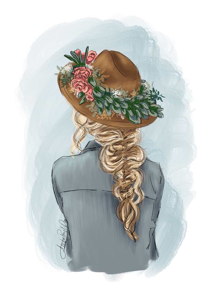 Flowers and Denim