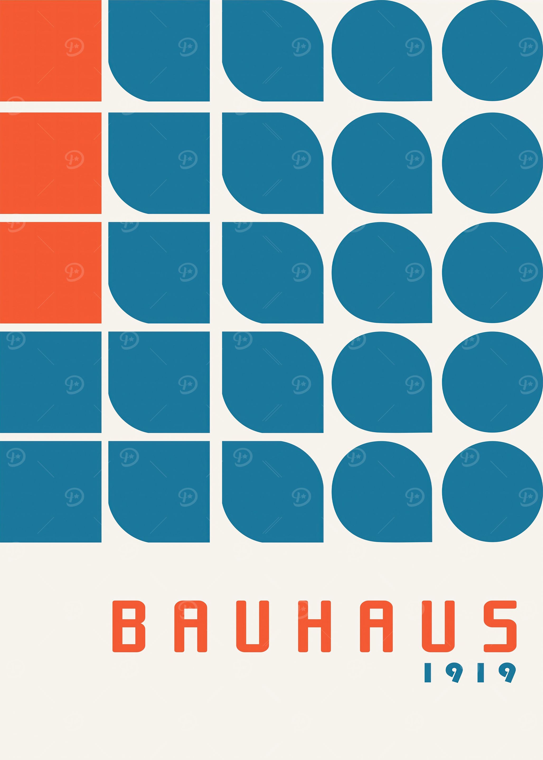 Bauhaus Art Poster