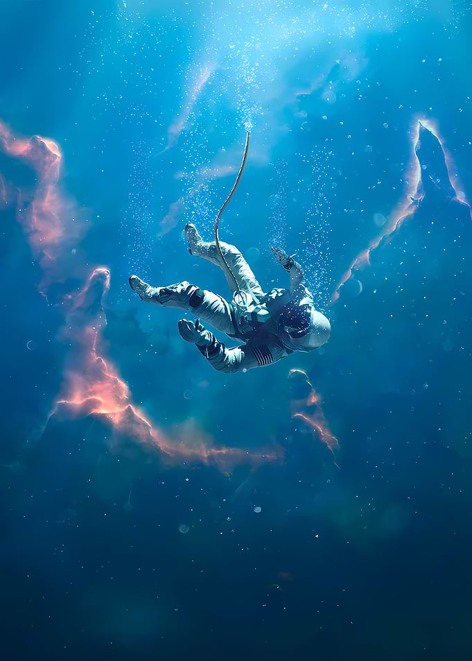 Astronaut Fall From Sky