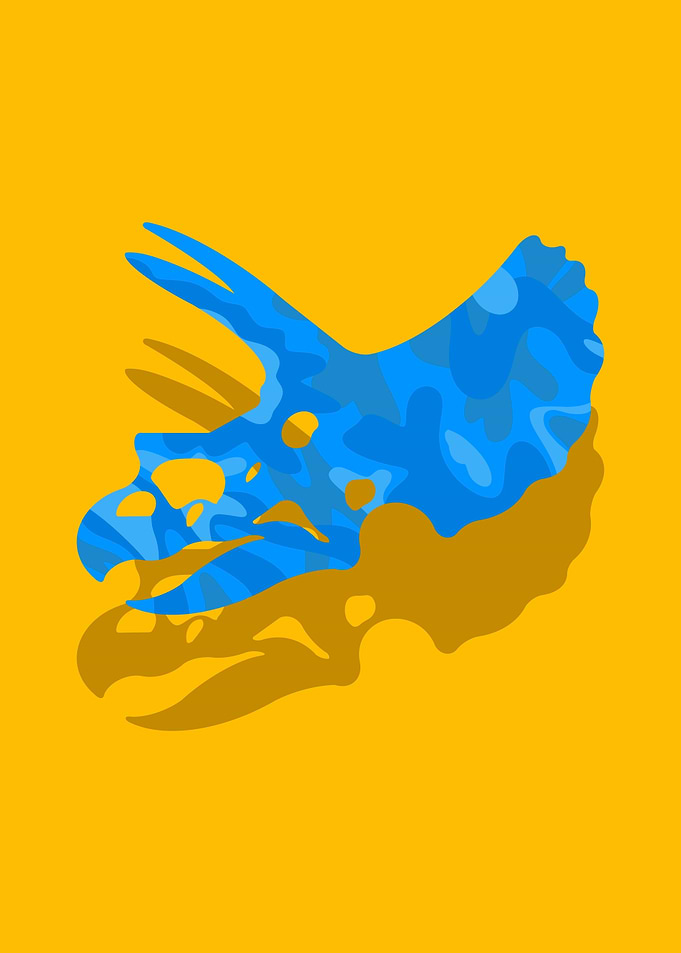 Dinosaur Skull Fossil