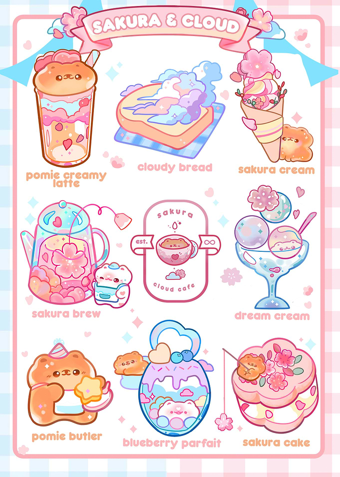 Sakura Cloud Cafe Pomiechi