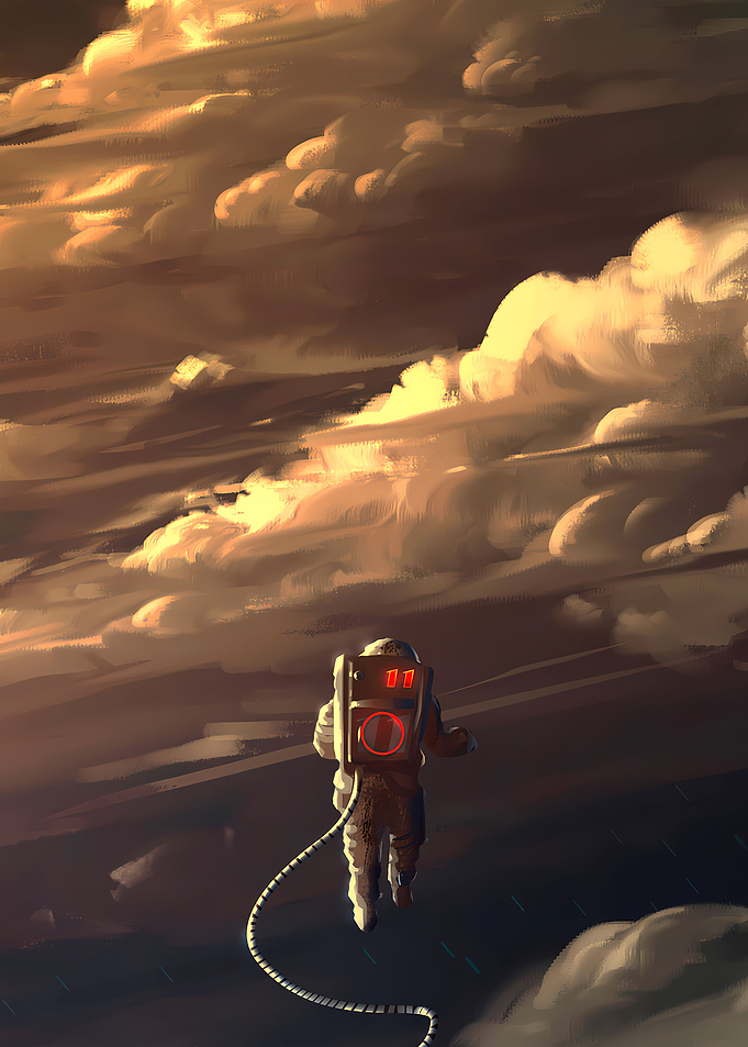 Astronaut Fly Nowhere