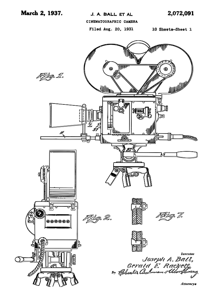 Cinematographic Camera