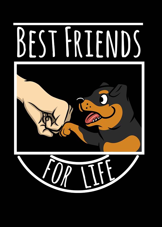 Rottweiler Best Friends