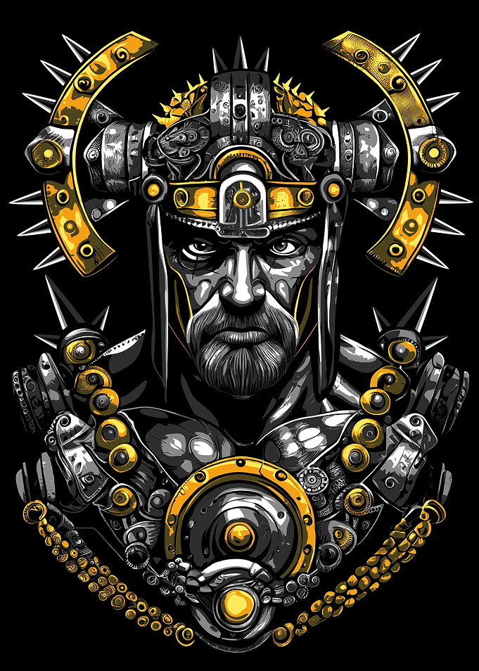 God warrior with spikes