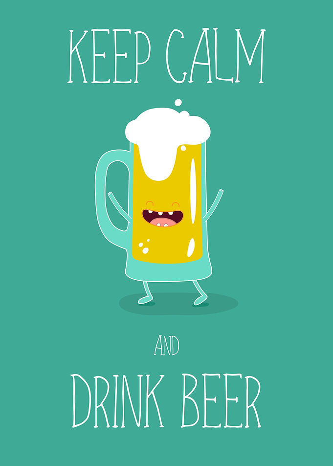 Keep Calm Drink Beer
