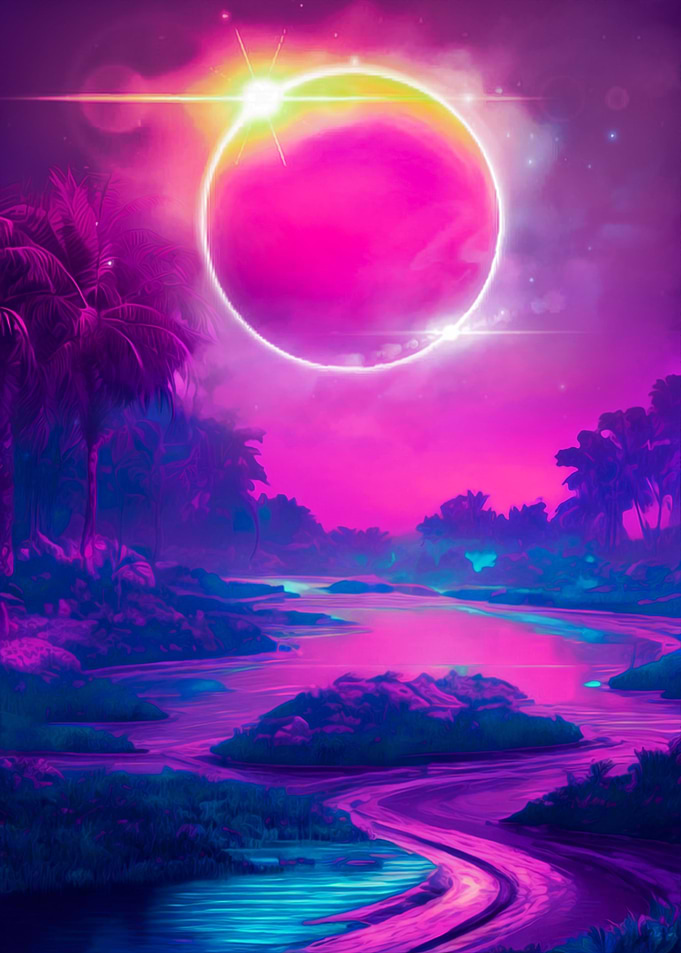 VIBRANT SUN SET