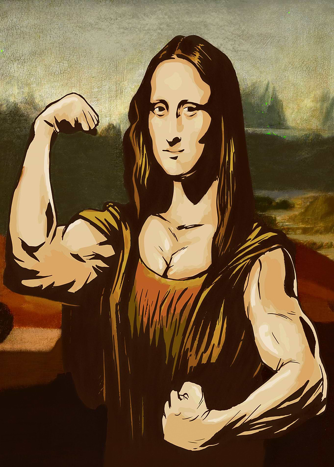 Strong Mona lisa