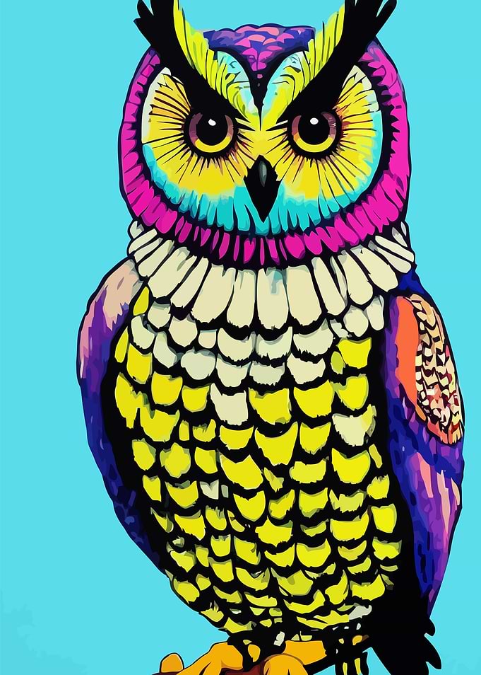 Portrait of an Owl