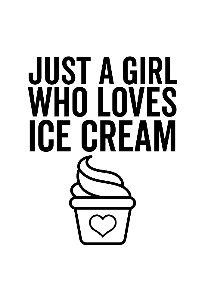 Just A Girl Who Loves Ice
