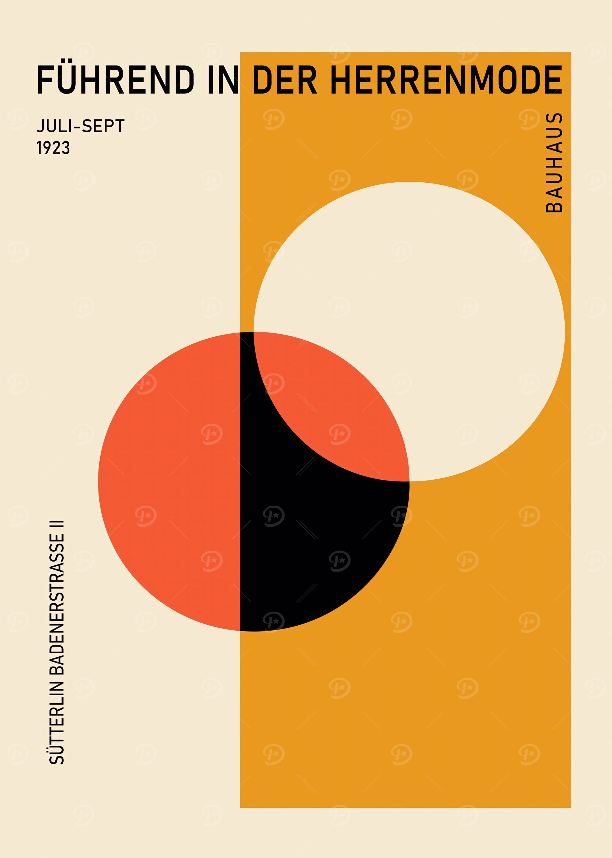 Bauhaus Art Poster