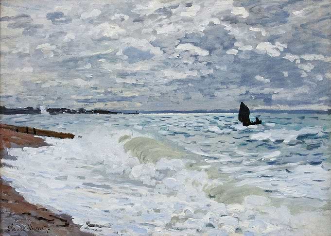 the sea at saint adresse