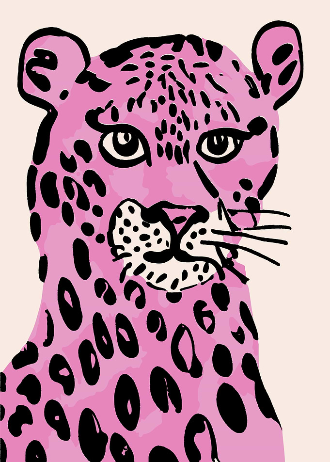 Pink Jungle Cat