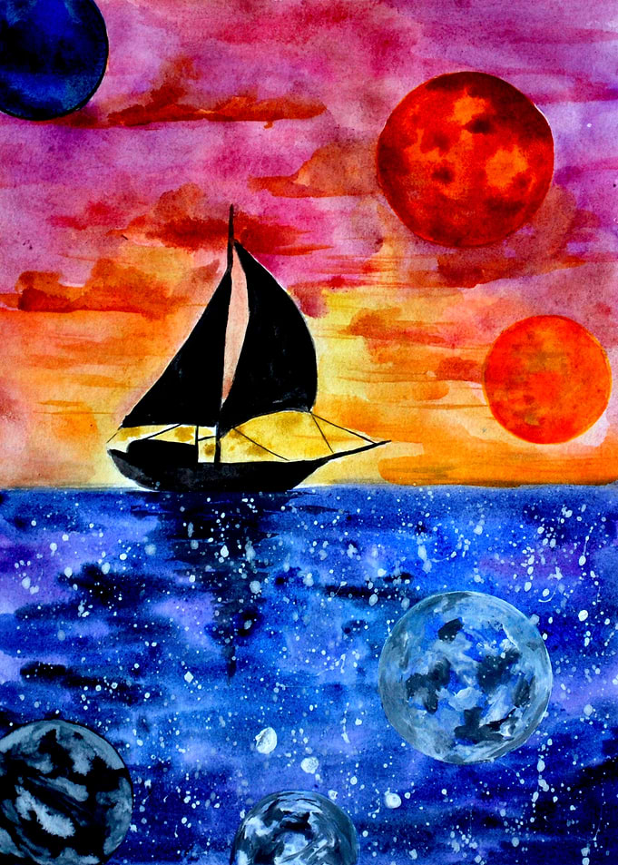 Galaxy Star Sailing Boat
