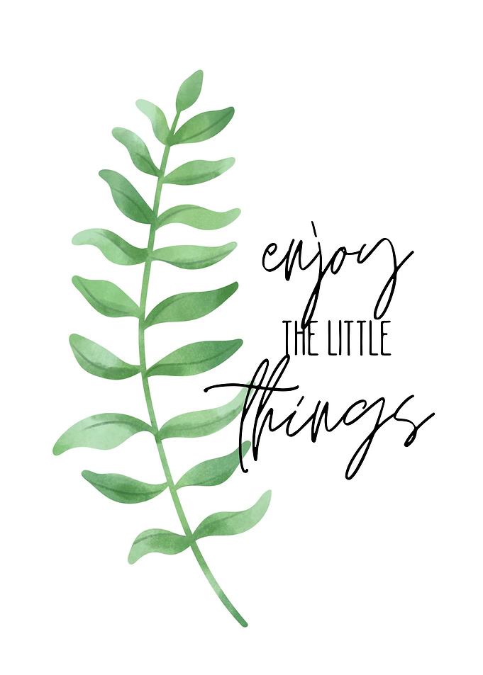 Enjoy The Little Things 2