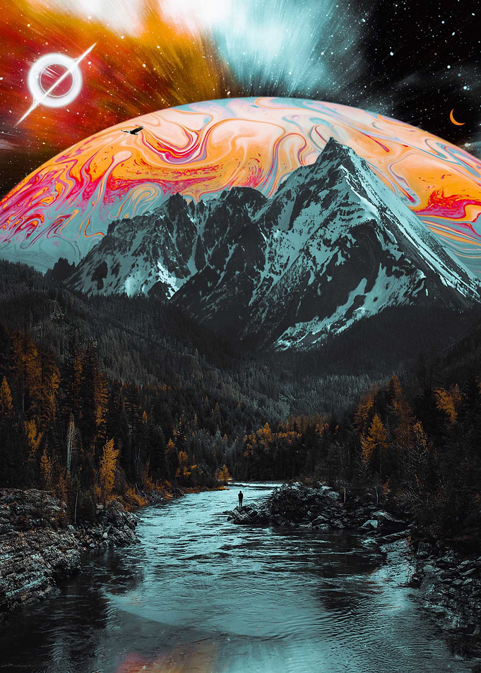 Alone with the mountains