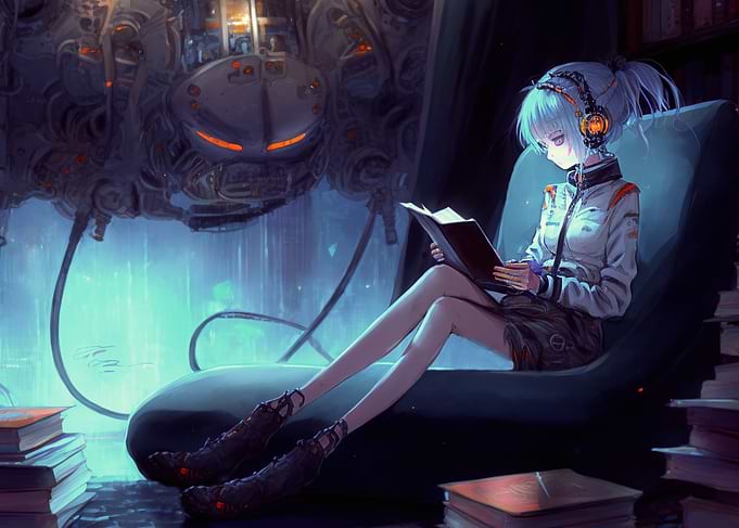 Dream space girl