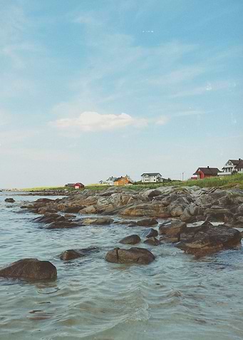 Norwegian beach