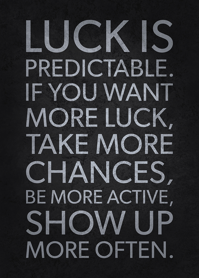 Luck Is Predictable