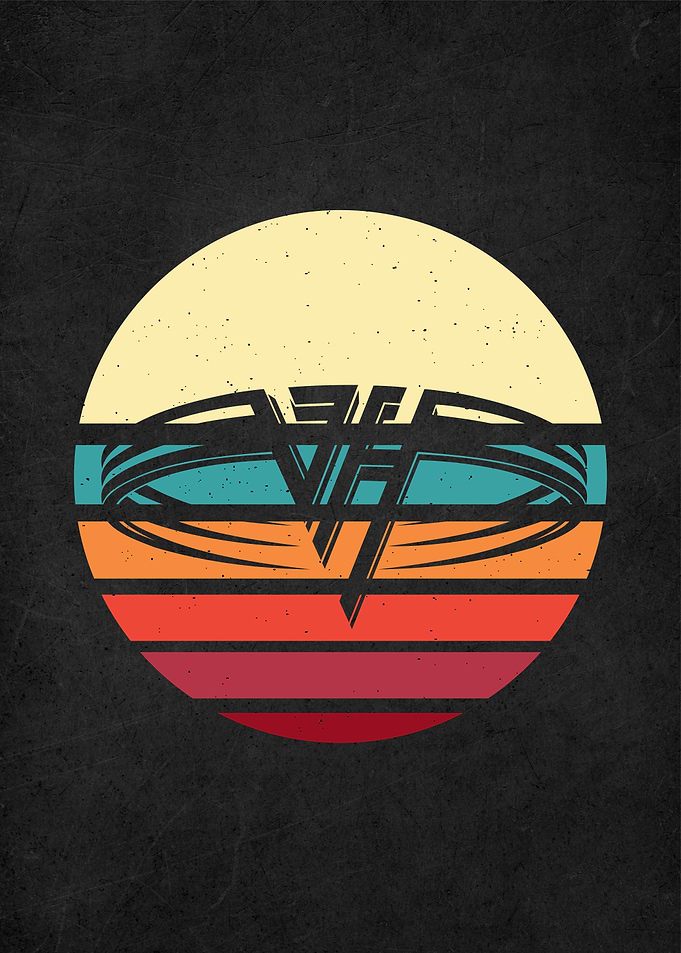 retro vintage music metal
