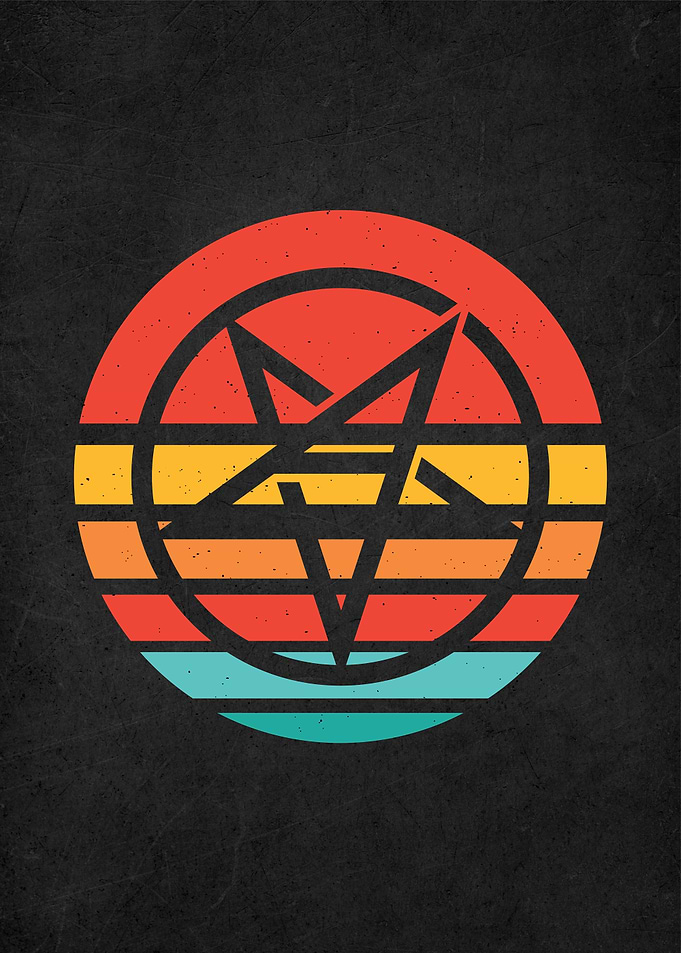 retro vintage music metal