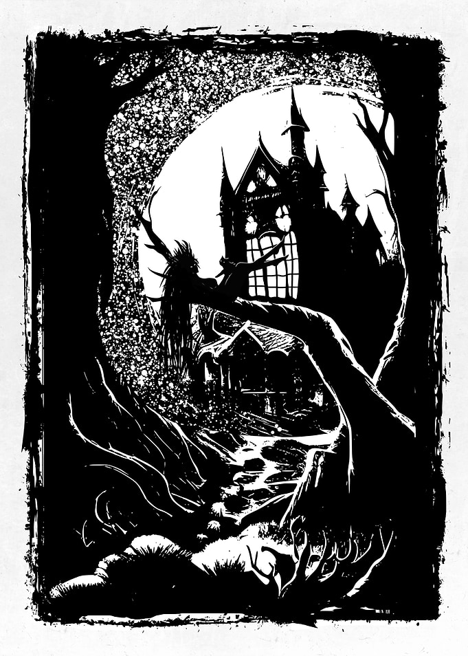 Witch and Cats