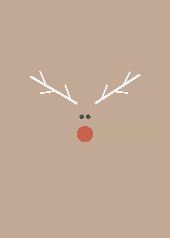 Reindeer Minimalistic