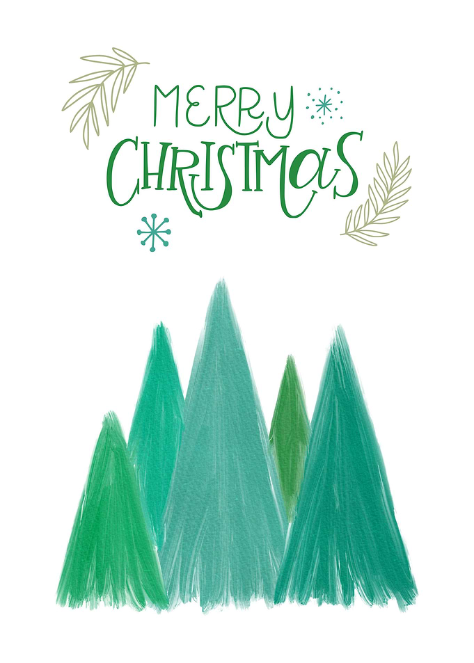 Merry Christmas Tree 1