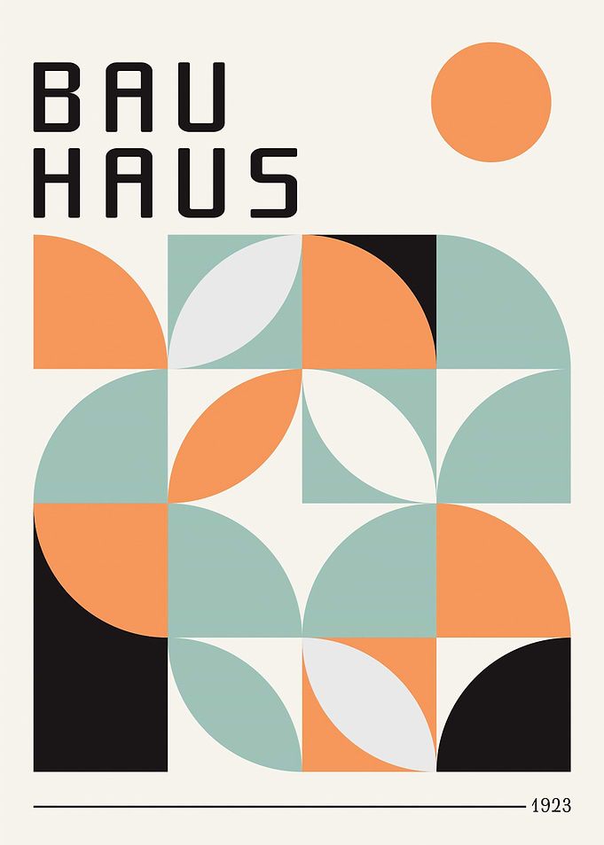 Bauhaus Art Poster