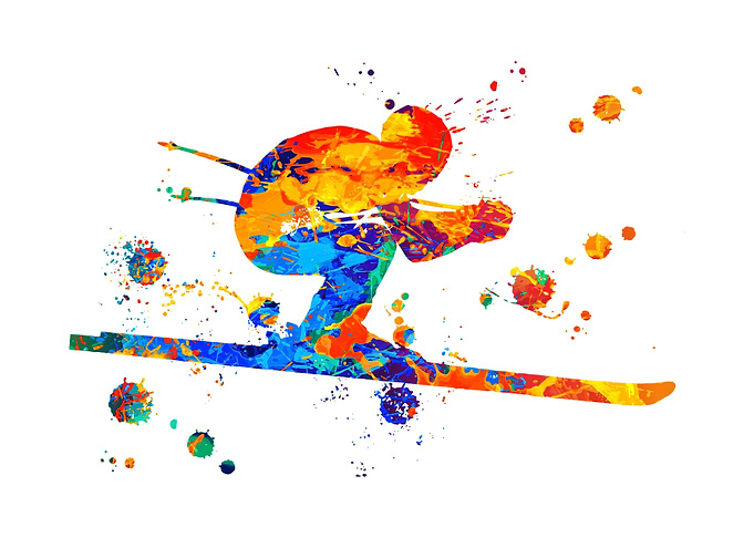Downhill Skier