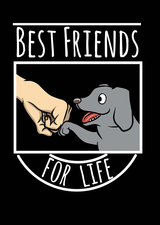 Weimaraner Best Friends