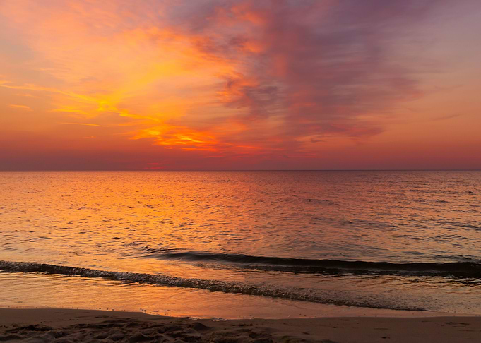 Sunset, Baltic Sea, Poland