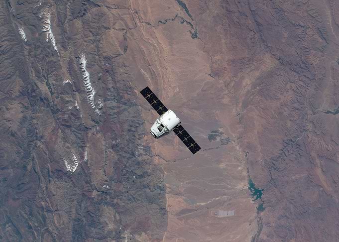 Dragon above Morocco